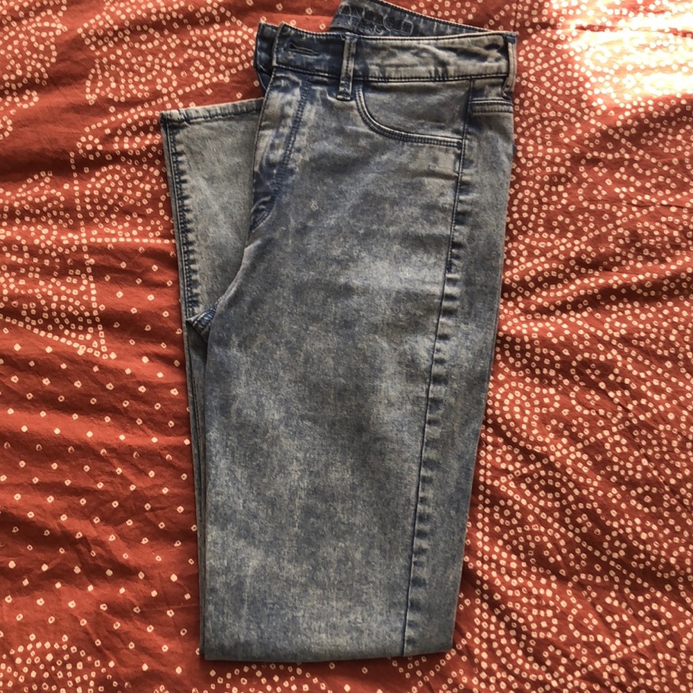 Sky High Acid Wash Jeans